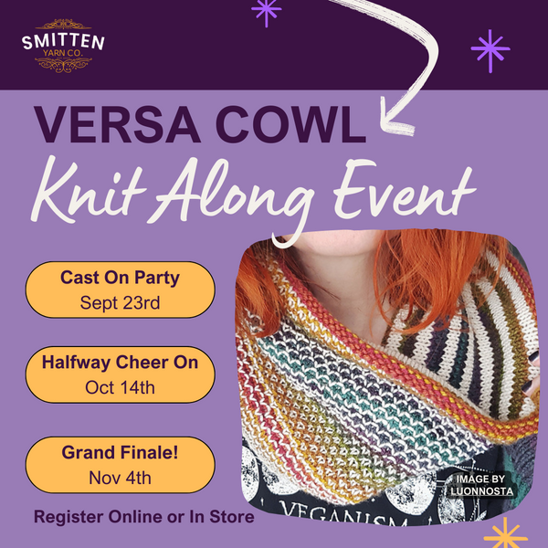 FREE Versa Cowl Knit Along Event