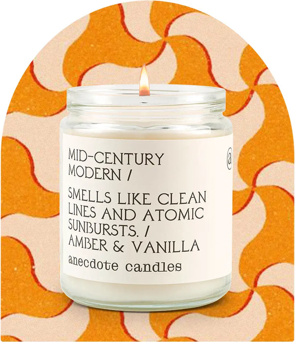 Mid-century Modern (Amber & Vanilla) Candle