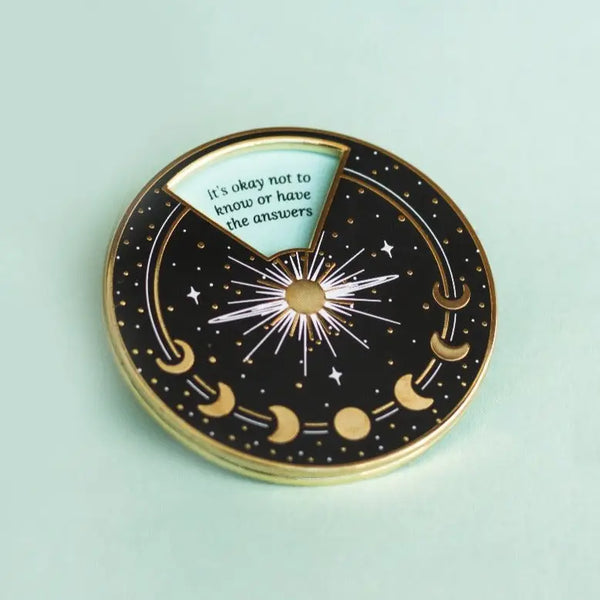 Bold Affirmations 3 Interactive Spinner Enamel Pin