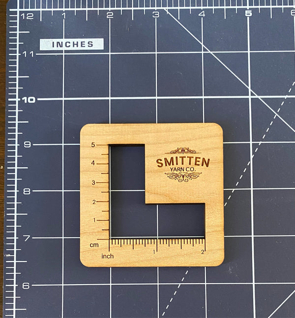 2" Gauge Swatch Mini Tool