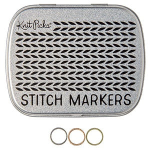 Small Metallic Stitch Markers